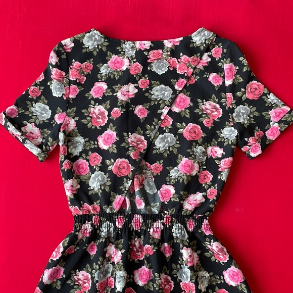 H&M Floral Dress Size US 2 - Picture 4 of 10